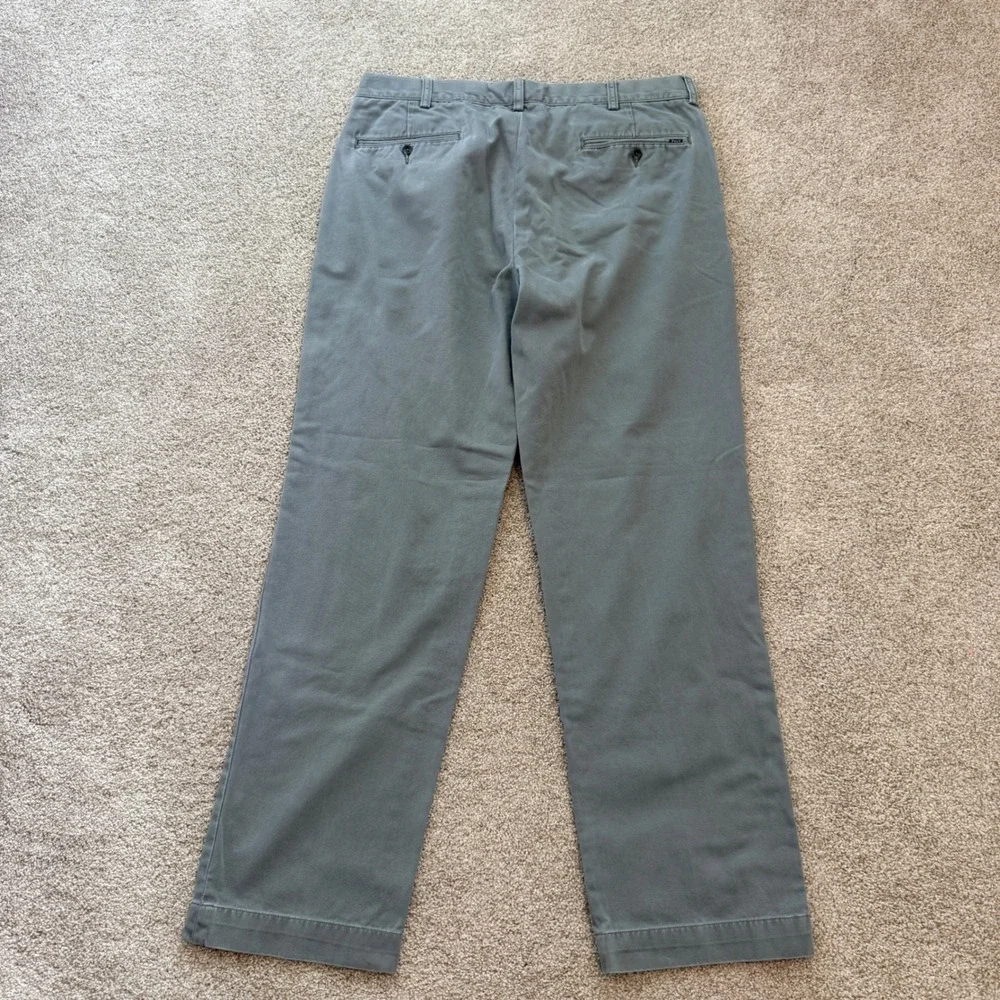 Polo Ralph Lauren Chinos Mens 34/30-32 Grey Classic Fit Cotton Twill Pants